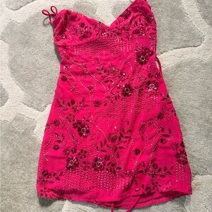 Fushia pink NWT Peppermayo dress, size 2